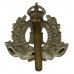 Suffolk Regiment Cap Badge - King's Crown