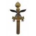 Queen's Gurkha Engineers Anodised (Staybrite) Cap Badge