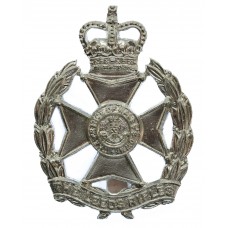 Prince of Wales's Own Regiment of Yorkshire (Leeds Rifles) Anodised (Staybrite) Cap Badge 
