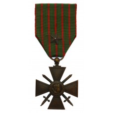 France WW1 Croix de Guerr 1914-1915 with Star