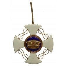 Italy Order of the Crown, Commander Grade
