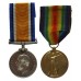 WW1 British War & Victory Medal Pair - Gnr. A.V. Gautrey, Royal Artillery