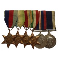 WW2 Long Service & Good Conduct Medal Group of Six - Petty Of