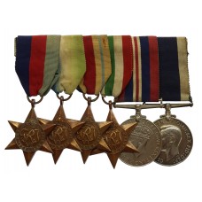 WW2 Long Service & Good Conduct Medal Group of Six - Petty Officer P.K.F. Cox, Royal Navy