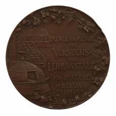 Germany Memorial Medal for the Brewery Testing and Teaching Institute Berlin 1883-1908