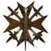 Germany Spanish Cross with Swords in Bronze (De-Nazified)