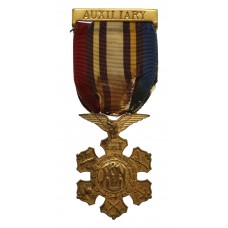 U.S.A. Army and Navy Union Auxiliary Member Medal