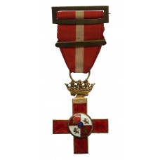 Spain Order of Military Merit With Bar 1st Class (Red Division)