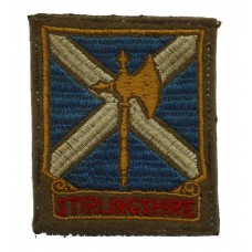 Stirlingshire A.C.F. Cloth Formation Sign