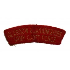 Glasgow & Lanarkshire Army Cadet Force Shoulder Title