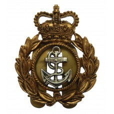 Royal Navy Chief Petty Officer's Cap Badge - Queen's Crown
