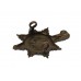 Queen's Regiment Bronze Collar Badge