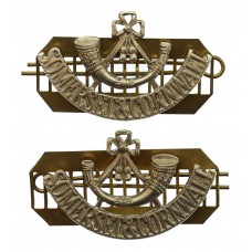 Pair of Somerset & Cornwall Light Infantry (Bugle/SOMERSET&am