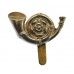 King's Own Yorkshire Light Infantry (K.O.Y.L.I.) White Metal Cap Badge