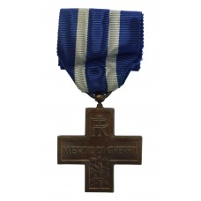 Italy WW2 Merit Cross 1943-1945 (Republic Italiana)