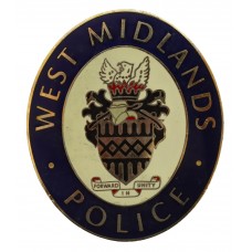 West Midlands Police Enamelled Warrant Card Badge