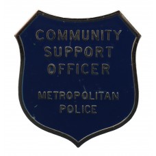 Metropolitan Police Community Support Officer Enamelled Cap Badge