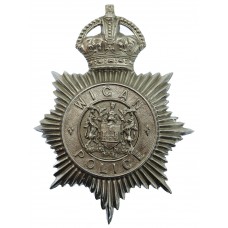 Wigan Borough Police Helmet Plate - King's Crown