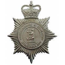 Warwickshire & Coventry Constabulary Helmet Plate - Queen's Crown