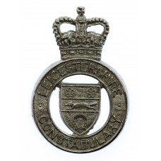 Leicestershire Constabulary Cap Badge - Queen's Crown