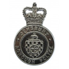 Dewsbury Borough Police Cap Badge - Queen's Crown (Non Voided)
