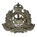 East Suffolk Police Chrome Cap Badge - King's Crown