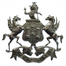 Exeter City Police Coat of Arms Helmet Plate