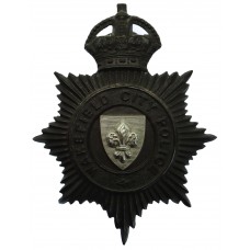 Wakefield City Police Night Helmet Plate - King's Crown