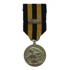 Finland Civil Defence Merit Medal With 1939-1940 Bar