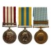 Naval General Service Medal (Clasp - Malaya) and Korean War Medal Group of Three - Cook S. Stephenson, Royal Navy