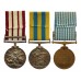 Naval General Service Medal (Clasp - Malaya) and Korean War Medal Group of Three - Cook S. Stephenson, Royal Navy