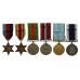 WW2 Royal Navy Long Service & Good Conduct Medal Group of Six - Shipwright Artificer 2nd Class W.S. White, Royal Navy