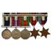 WW2 and Royal Navy Long Service & Good Conduct Medal Group of Five - Air Artificer 2nd Class J.S. Taylor, Fleet Air Arm, Royal Navy