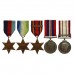 WW2 and Naval General Service Medal (Clasp - Yangtze 1949) Medal Group of Five - Tel. R.L. Prichard, Royal Navy