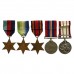 WW2 and Naval General Service Medal (Clasp - Yangtze 1949) Medal Group of Five - Tel. R.L. Prichard, Royal Navy
