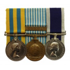 Queen's Korea, UN Korea and Royal Navy Long Service & Good Co