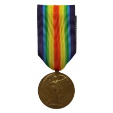 WW1 Victory Medal - Pte. J.W. Stevens, Loyal North Lancashire Reg