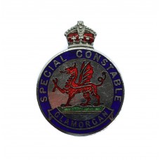 Glamorgan Special Constabulary Enamelled Lapel Badge - King's Cro