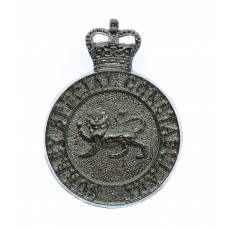 Surrey Special Constabulary Cap Badge - Queen's Crown