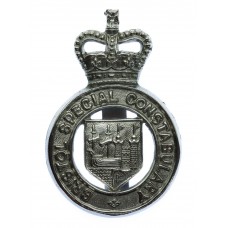 Bristol Special Constabulary Cap Badge - Queen's Crown