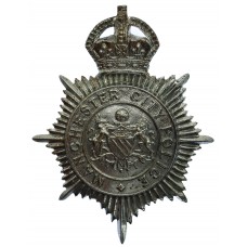 Manchester City Police Helmet Plate - King's Crown