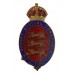 Dorset Special Constabulary Enamelled Lapel Badge - King's Crown