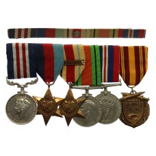 WW2 'North Africa Operations' Military Medal Group of Six - Fsr. 