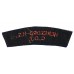 Hereford High School C.C.F. Cloth Shoulder Title