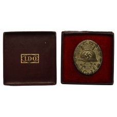 Germany WW2 Wound Badge in Silver with Box of Issue