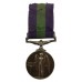 General Service Medal (Clasp - Malaya) - Pte. M. Davis, Royal Lincolnshire Regiment