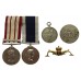 Naval General Service Medal (Clasp - Near East) and Royal Navy Long Service & Good Conduct Submariner Medal Pair - Chief Control Artificer E.F. Harnden, Royal Navy