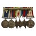 Naval General Service Medal (Clasp - Palestine 1936-1939), WW2 and Royal Navy Long Service & Good Conduct Medal Group of Six - Leading Seaman G.A. Higgins, Royal Navy