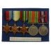 WW2 Mentioned in Despatches Medal Group of Five with Original MID Certificate - Temp. Lieutenant I.L.P. Sinclair, Royal Naval Reserve