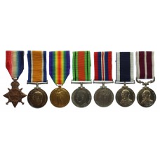 WW1 and WW2 Royal Navy Long Service & Good Conduct Medal and 